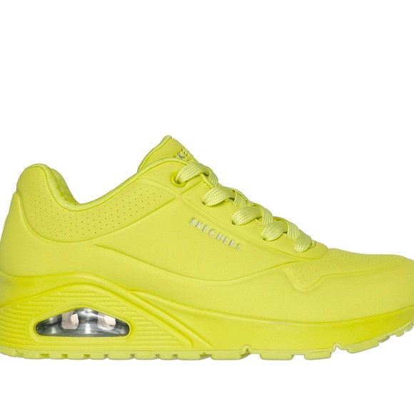 Skechers Women's Lime Yellow Sneakers Sz 9 - Picture 9 of 9